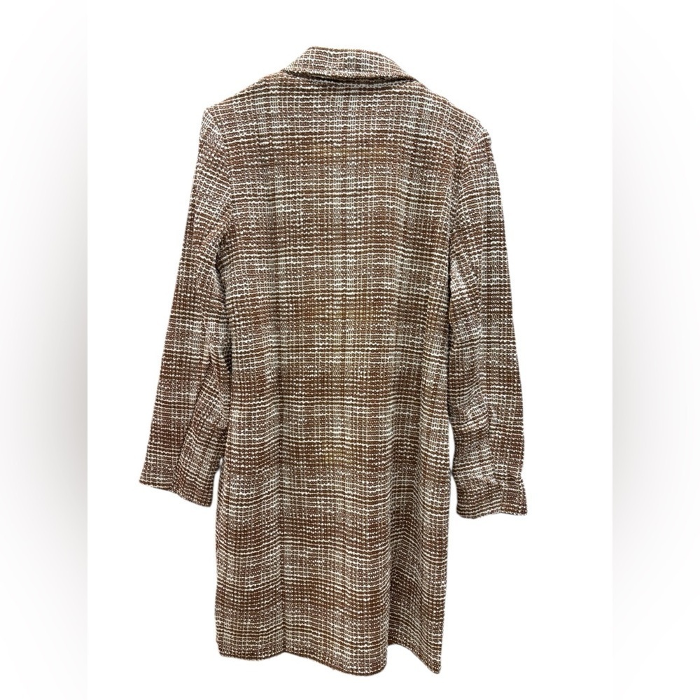 Scarlett Women's Beige Checkered Cardigan - Picture 4 of 6